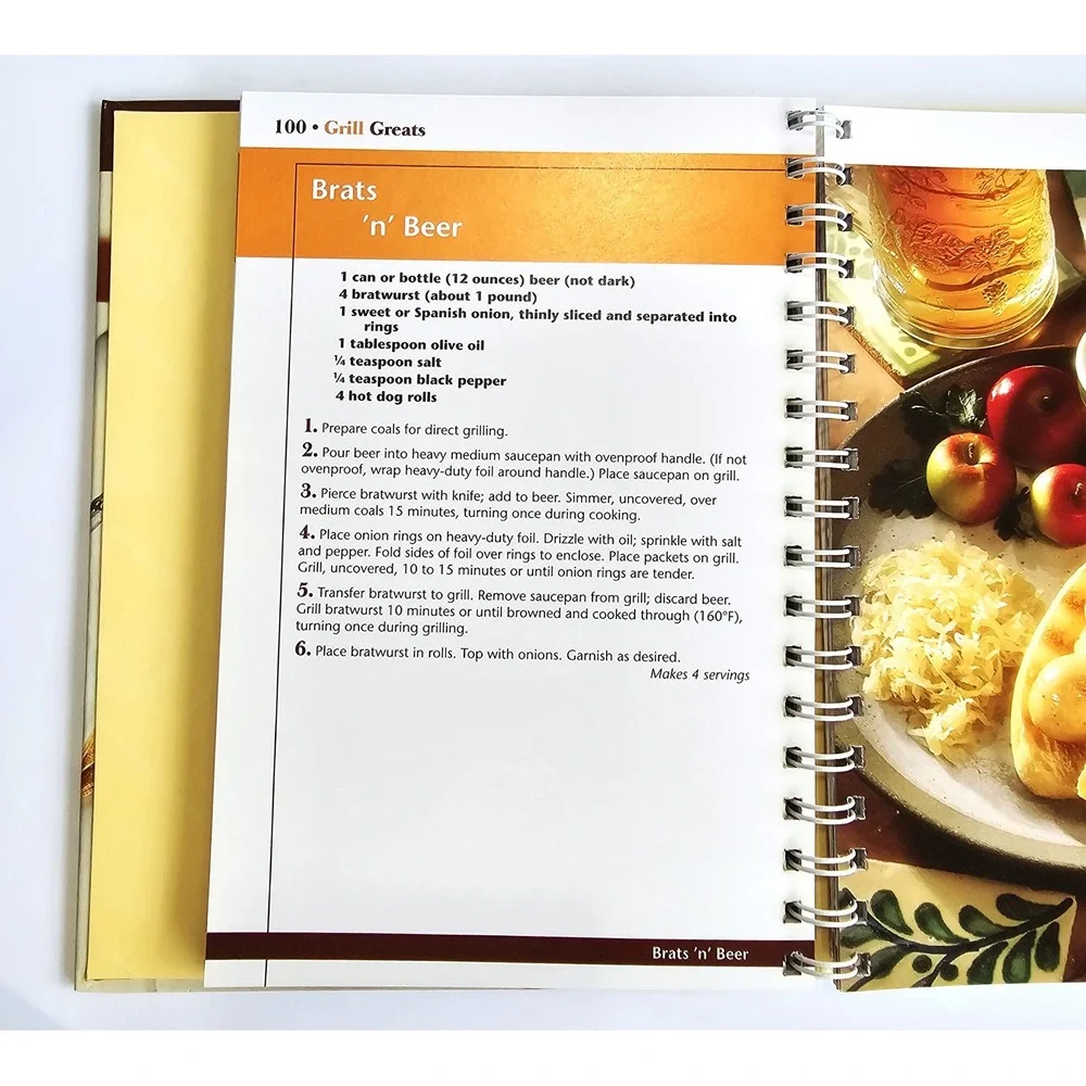 Favorite Brand Name Incredibly Easy Grilling Cookbook Spiral Hardcover 2007